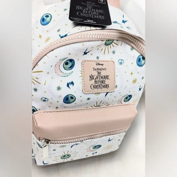 NEW Anniversary Disney Bioworld The Nightmare Before Christmas Mini Backpack